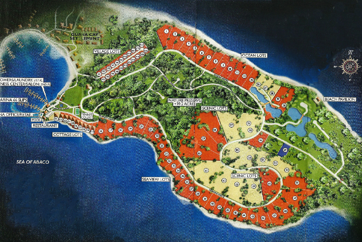 Orchid Bay Resort Map