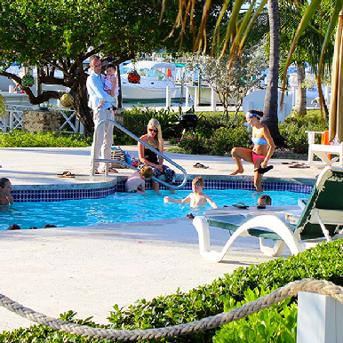 The pool at Orchid Bay